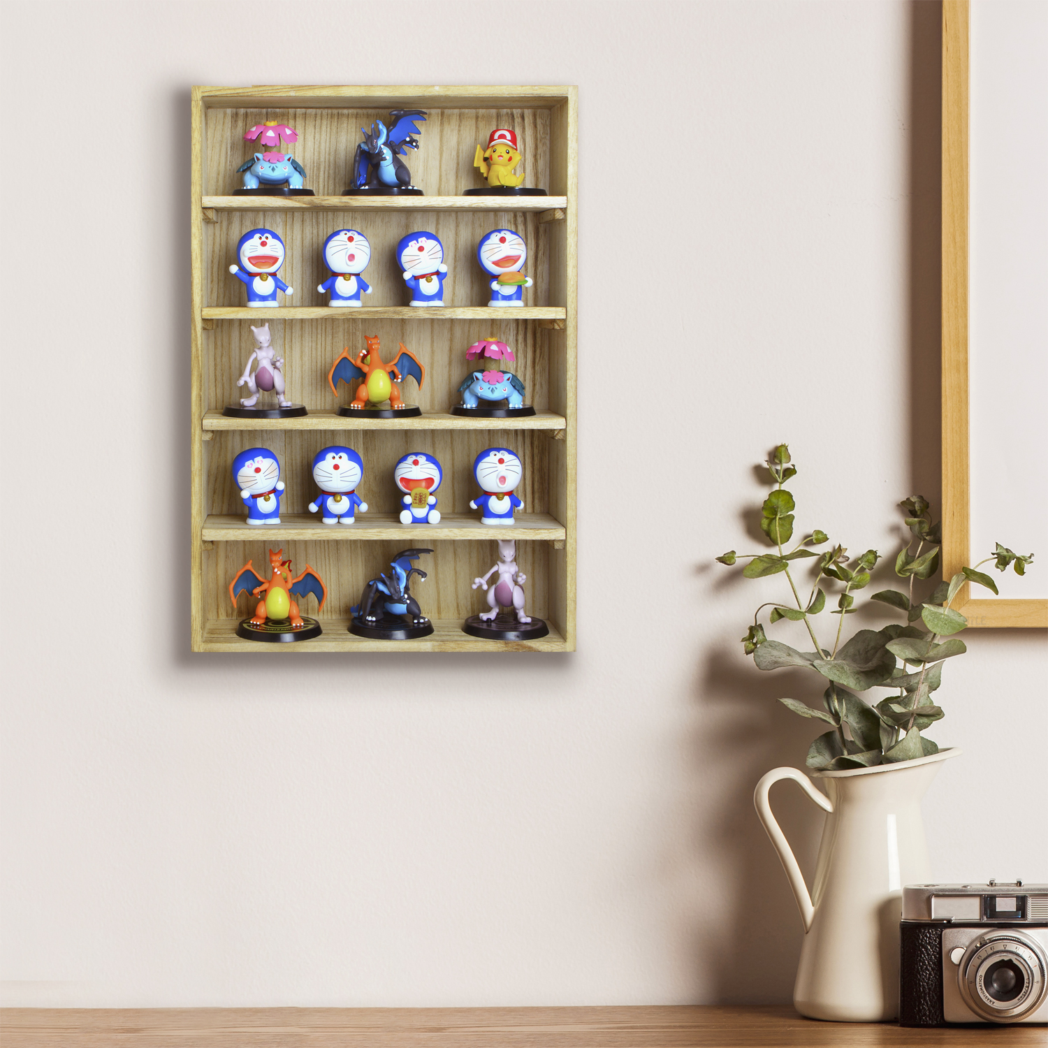 Amazon.com: Ikee Design Wooden Wall-Mounted Display Shelves Rack
